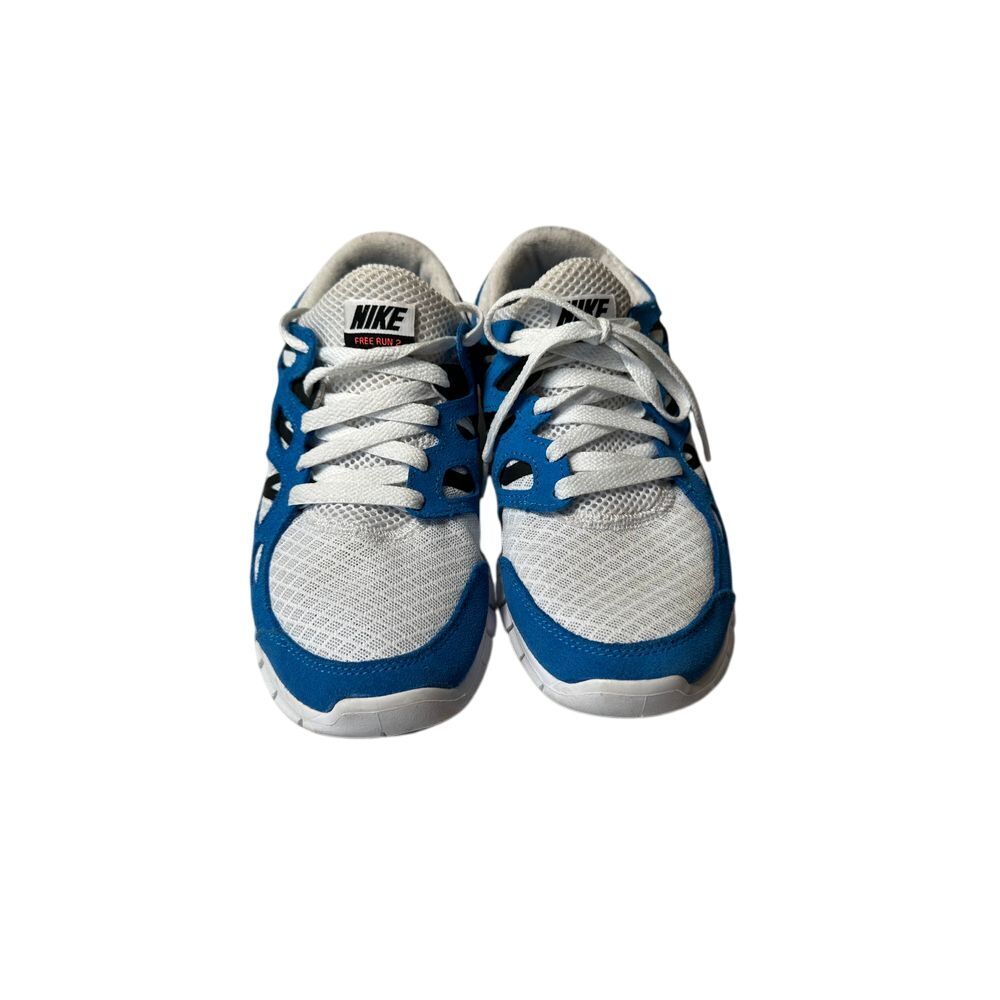 Nike Free Run 2 Women's Athletic Shoes Blue White Red Running Training Sneakers